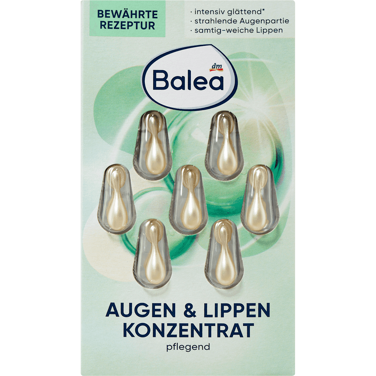 Balea Concentré yeux & lèvres 7 pièces — produit allemand authentique au Maroc