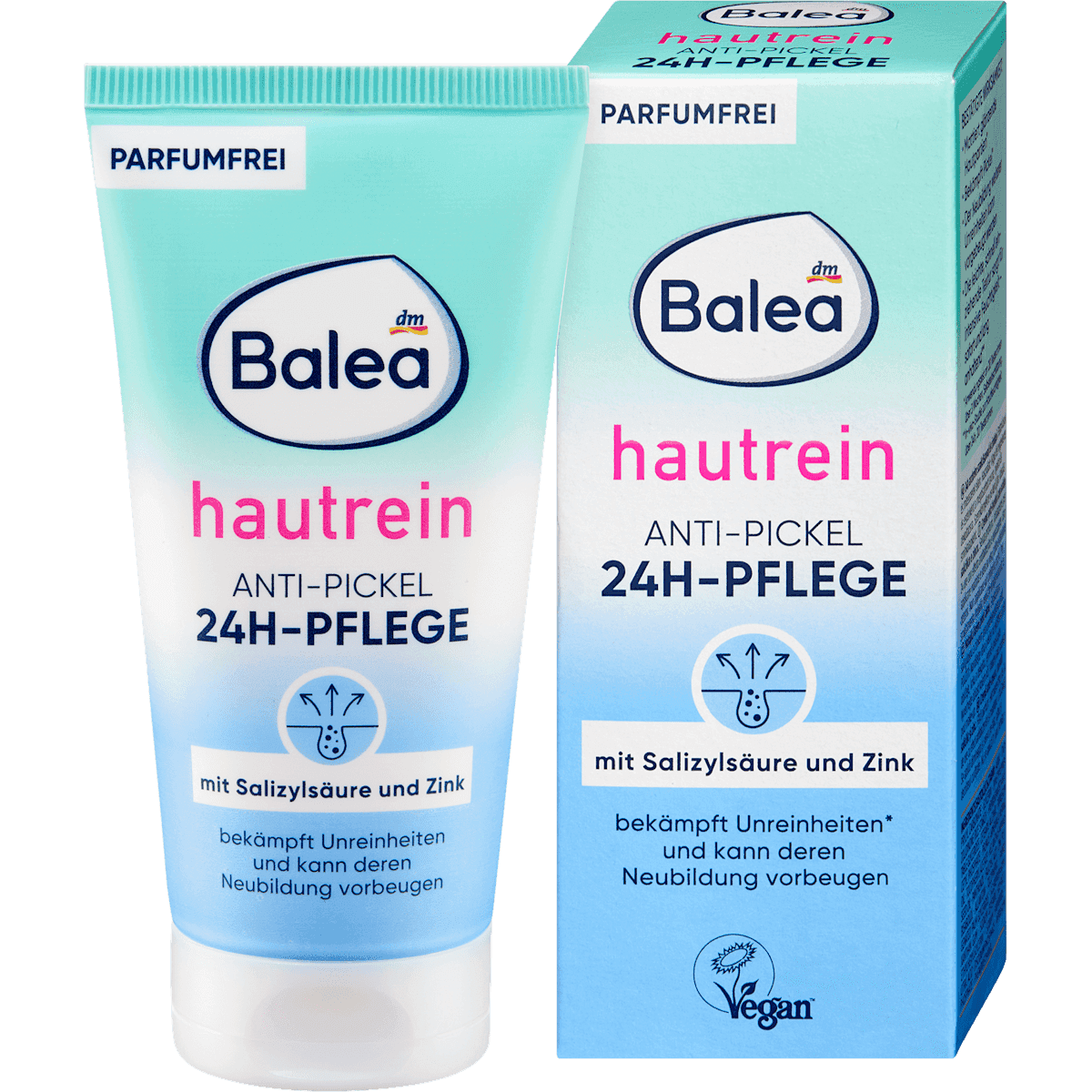 Balea Soin anti-boutons 24h peau nette 50 ml — produit allemand authentique au Maroc