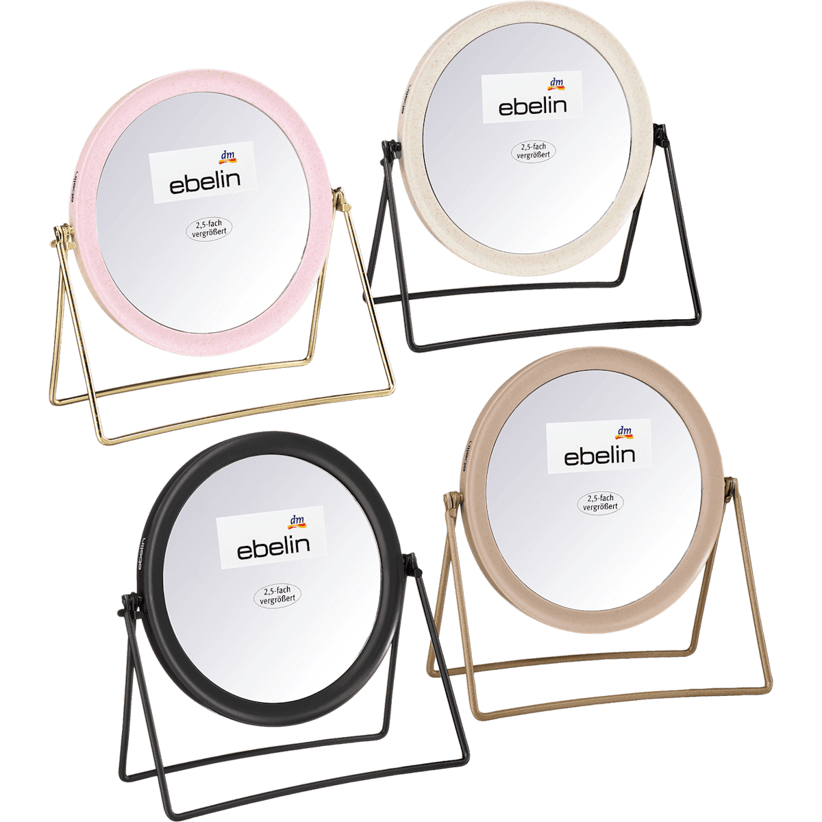 ebelin Miroir sur pied 1 pièce — produit allemand authentique au Maroc