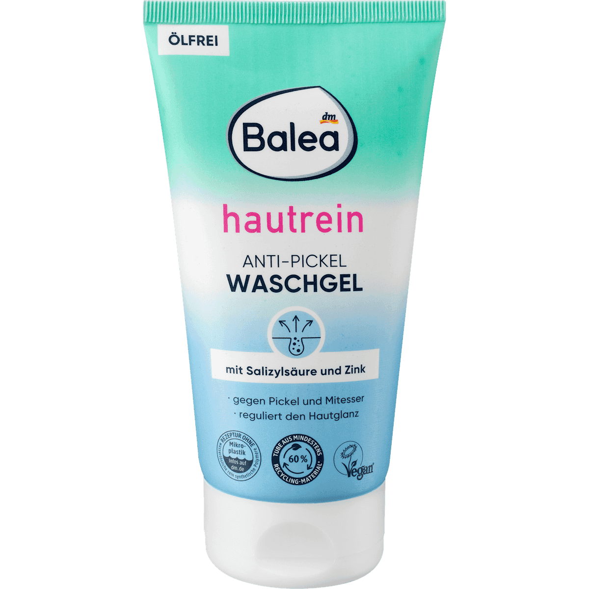 Balea gel nettoyant anti-boutons peau nette 150 ml — produit allemand authentique au Maroc
