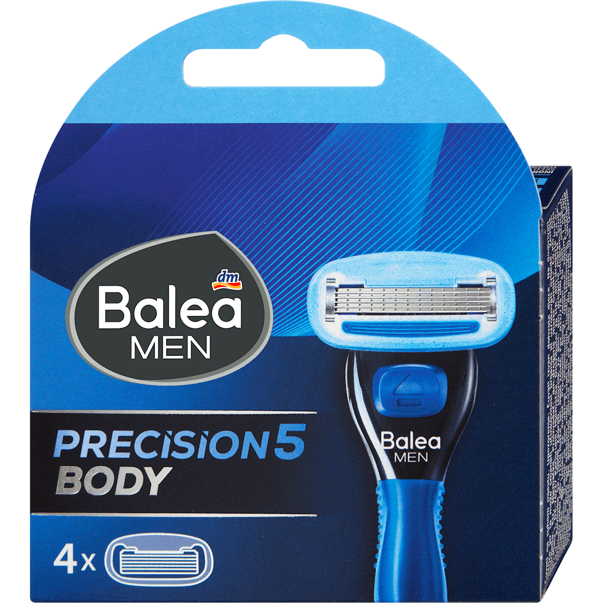 Balea MEN Lames de rasoir precision Body, 4 pièces — منتج ألماني أصلي في المغرب