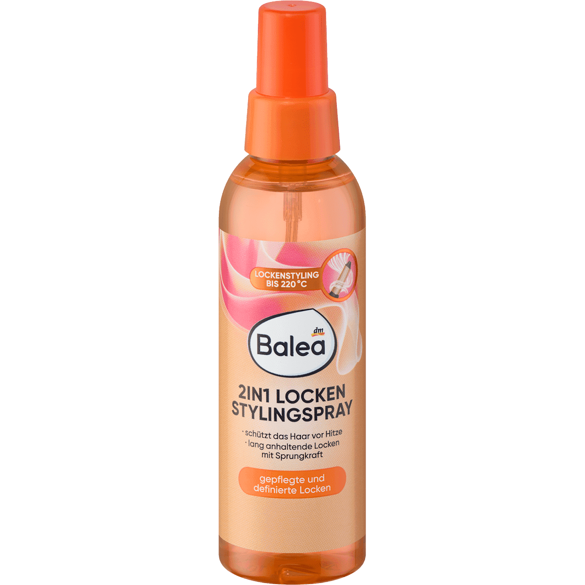 Balea Spray protecteur de chaleur 2en1 boucles & coiffage, 150 ml — produit allemand authentique au Maroc