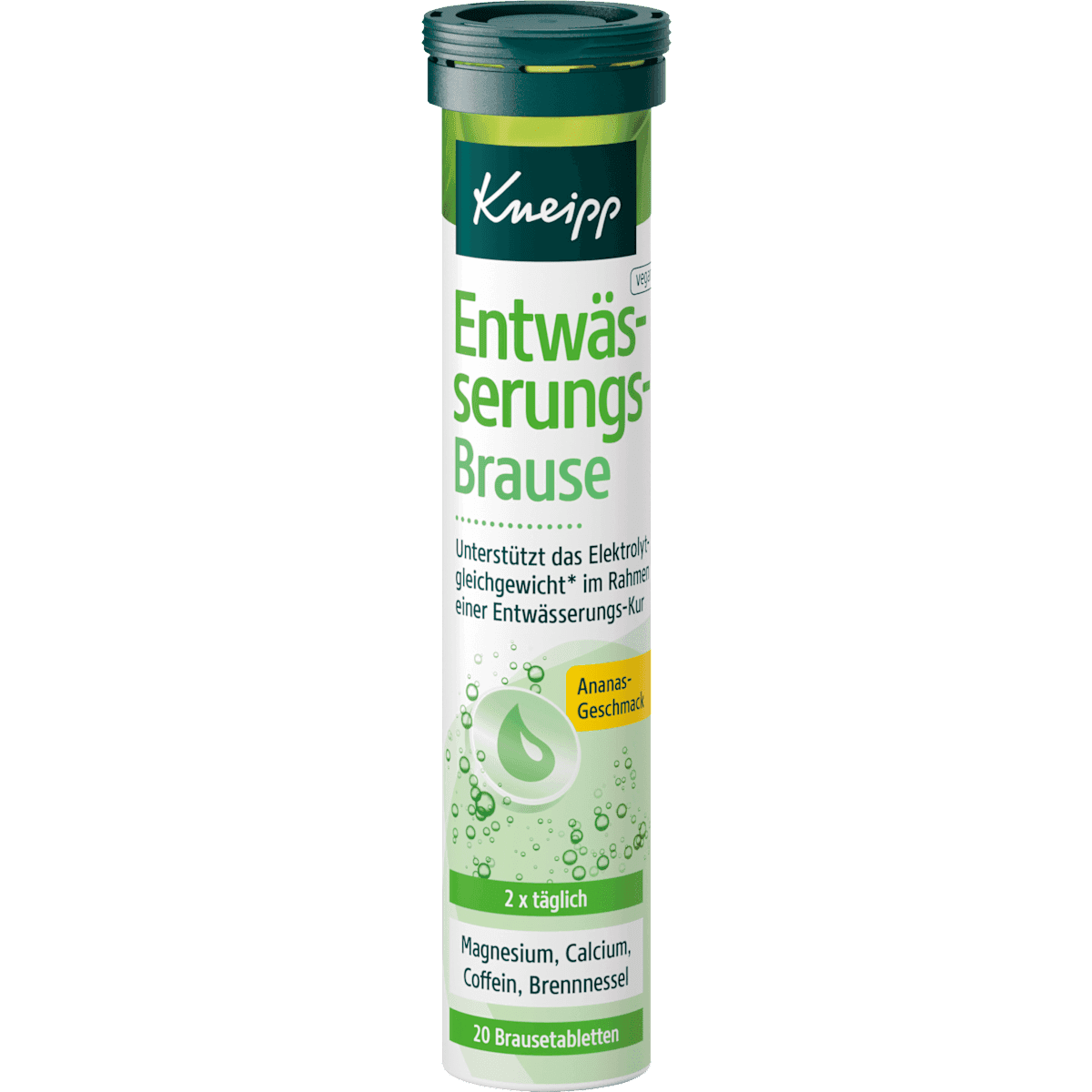 Kneipp drainant-effervescent comprimés effervescents, 20 pièces — produit allemand authentique au Maroc