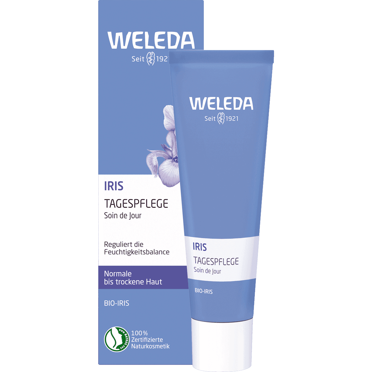 Weleda Crème visage Iris, 30 ml — produit allemand authentique au Maroc