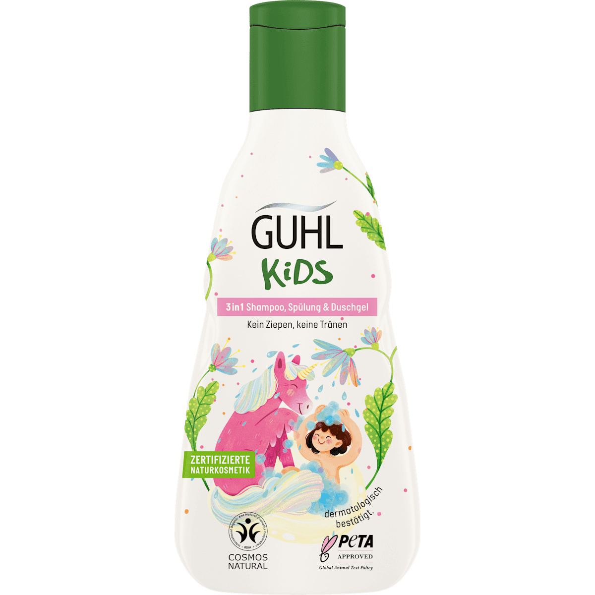 GUHL Enfant 3en1 Shampooing, Démêlant & Gel lavant Lait d'amande, 250 ml — منتج ألماني أصلي في المغرب