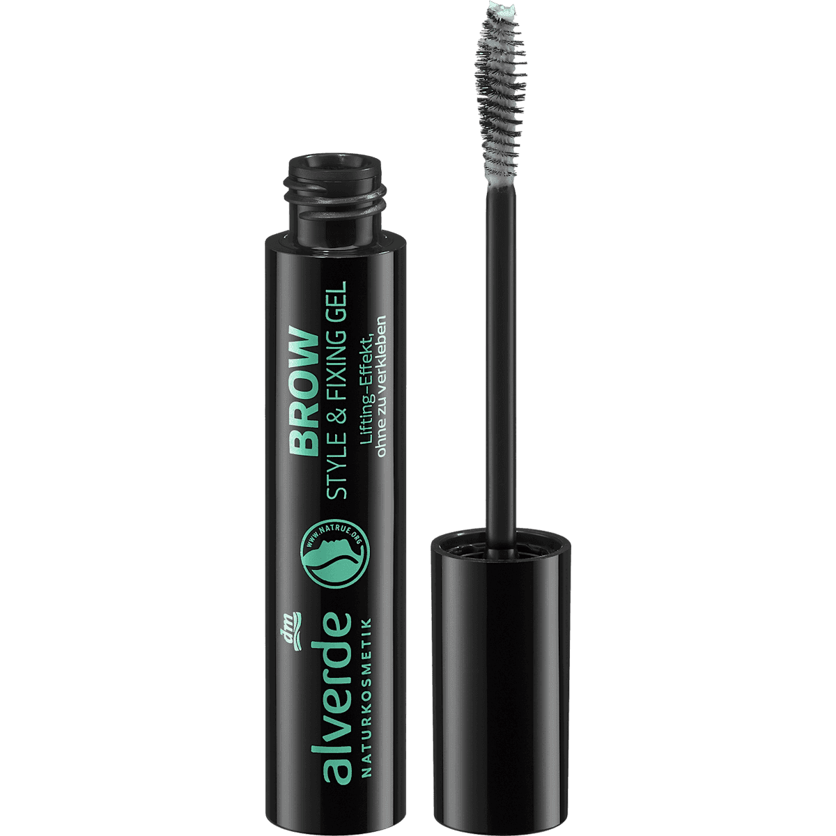 alverde NATURKOSMETIK Gel sourcils Style & Fixing transparent 15 ml — produit allemand authentique au Maroc
