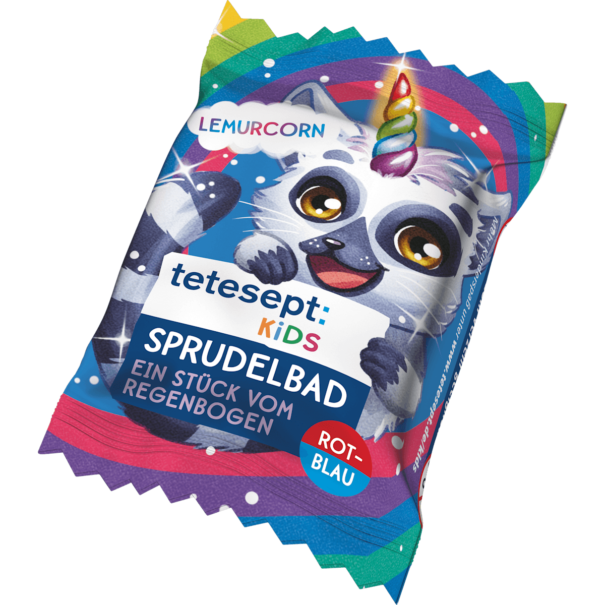 tetesept : KIDS Enfant Bain moussant Sprudelbad arc-en-ciel, 20 g — produit allemand authentique au Maroc