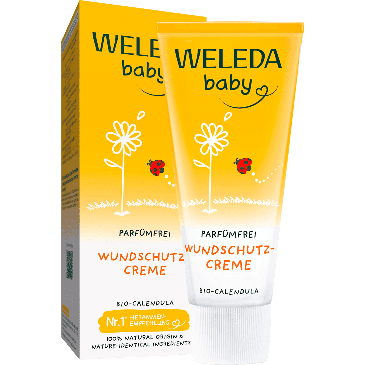 Weleda Calendula crème protectrice sans parfum, 75 ml — produit allemand authentique au Maroc