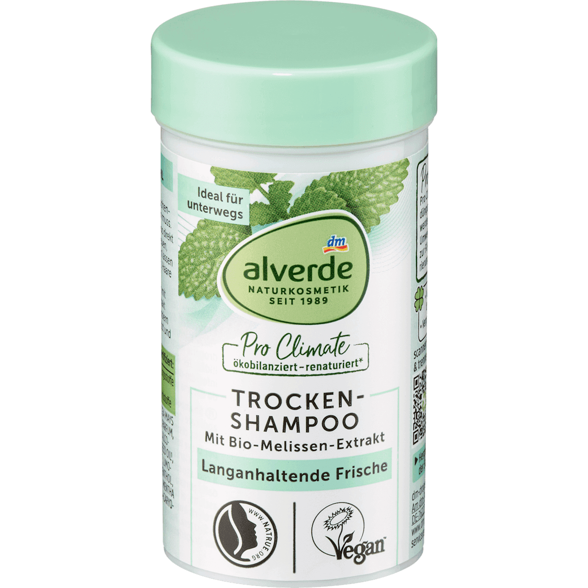 alverde NATURKOSMETIK shampooing sec extrait de mélisse, 20 g — منتج ألماني أصلي في المغرب