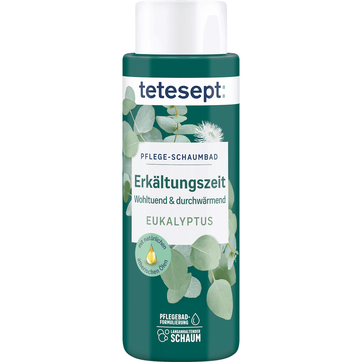 tetesept Bain moussant saison froide, 420 ml — produit allemand authentique au Maroc
