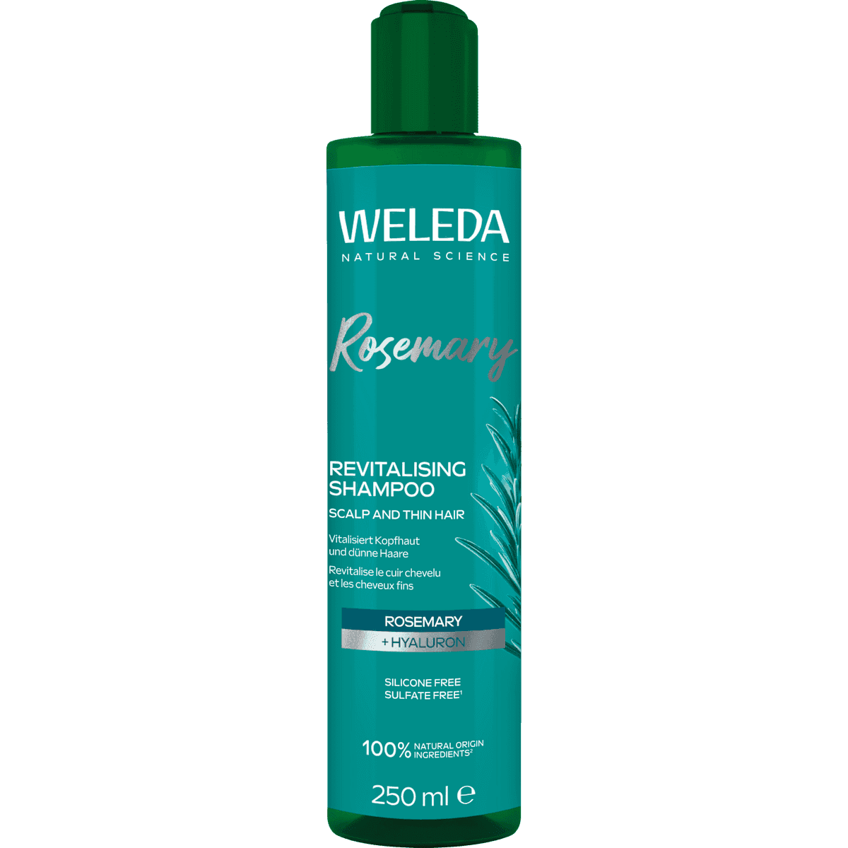 Weleda Shampooing romarin Revitalising, 250 ml — منتج ألماني أصلي في المغرب