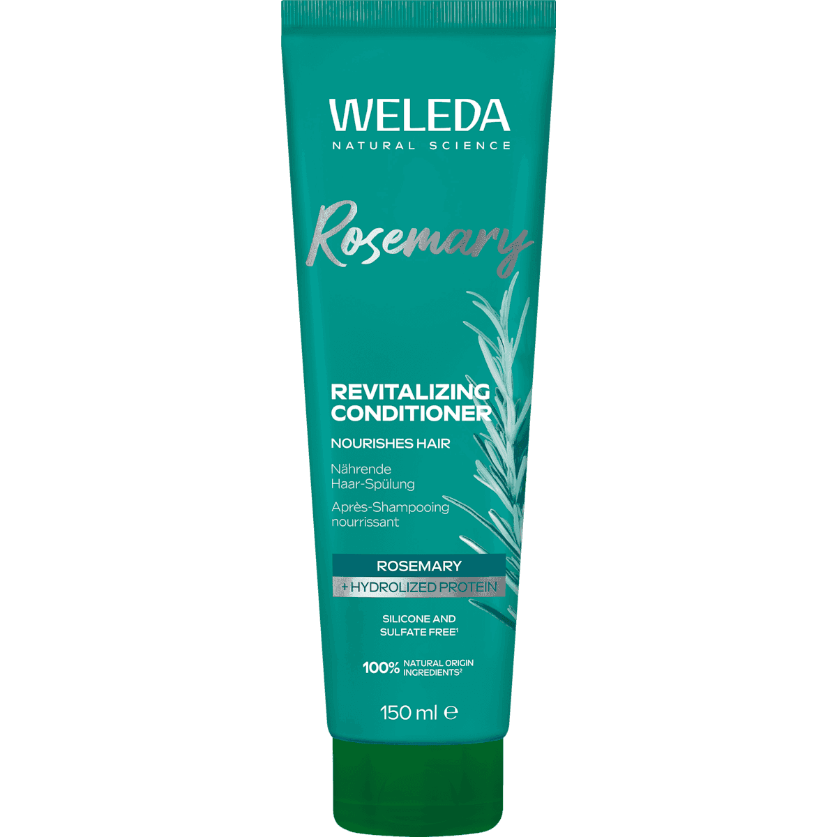 Weleda conditioner romarin Revitalising, 150 ml — authentic German product in Morocco
