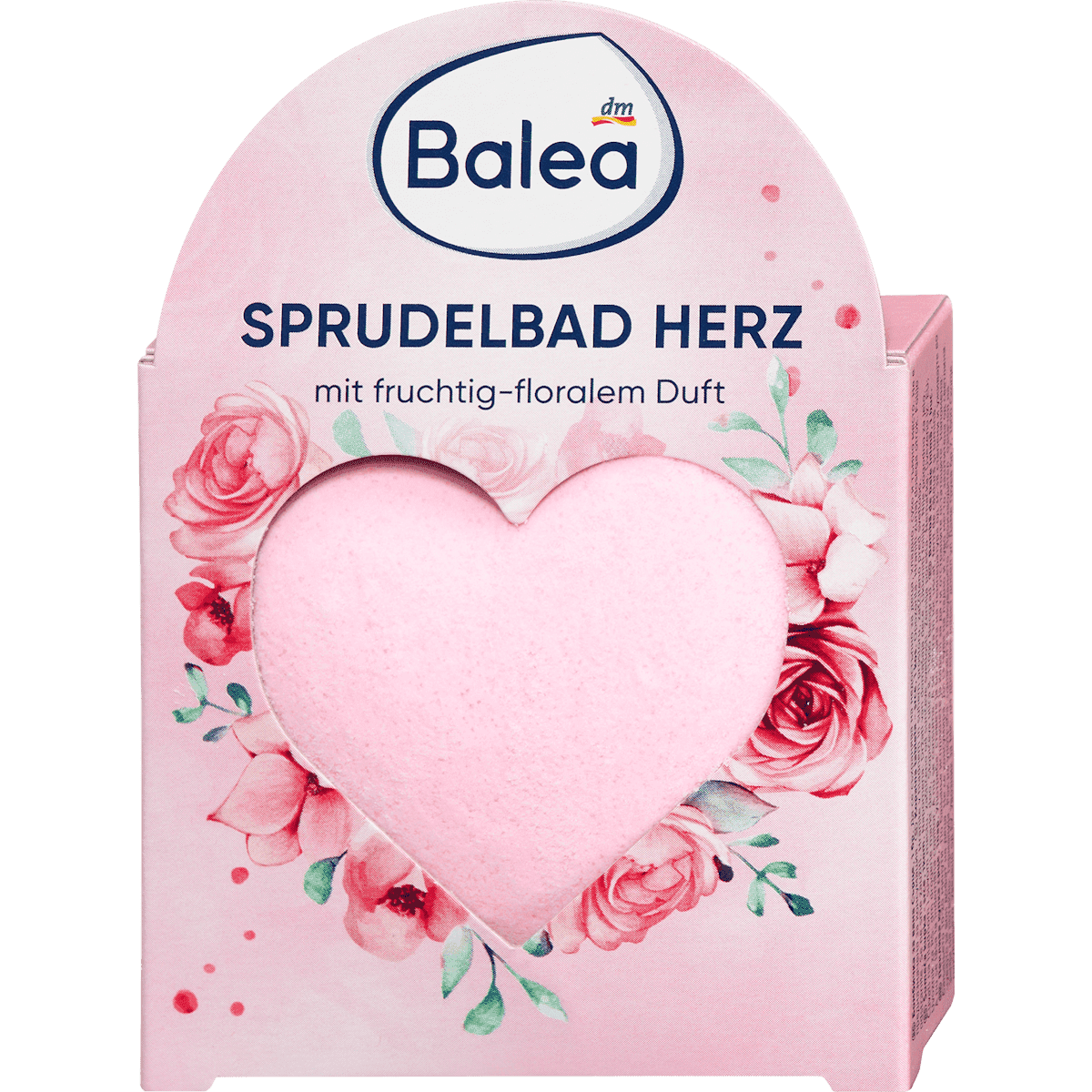 Balea Bombe de Bain Cœur 1 pièce — produit allemand authentique au Maroc