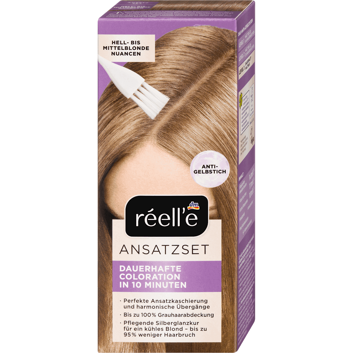 réell‘e Kit retouche racines 9.0 Blond clair à moyen, 1 pièce — produit allemand authentique au Maroc