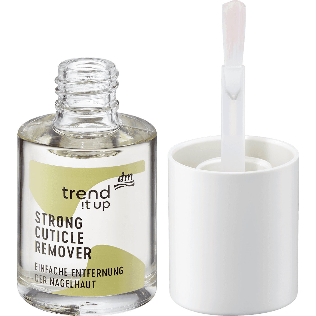 trend !t up dissolvant cuticules Strong Cuticle Remover 10,5 ml (trend !t up Nagelhautentferner Strong Cuticle Remover, 10,5 ml) — produit allemand authentique au Maroc