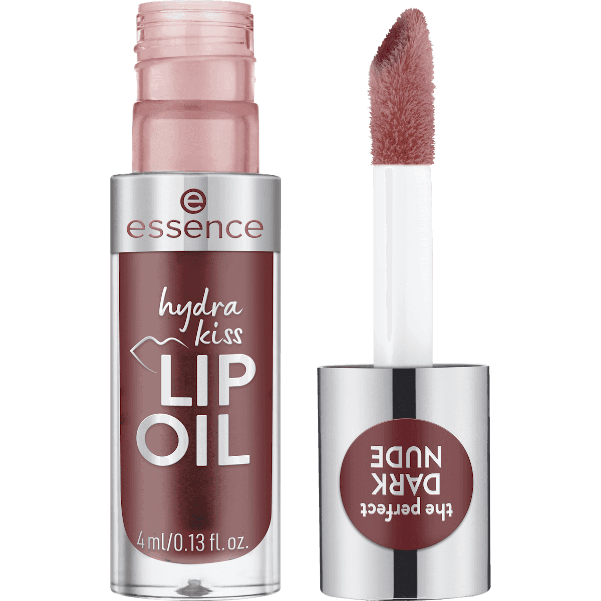 essence Huile à lèvres Hydra Kiss 08 Mocha Glow, 4 ml — produit allemand authentique au Maroc
