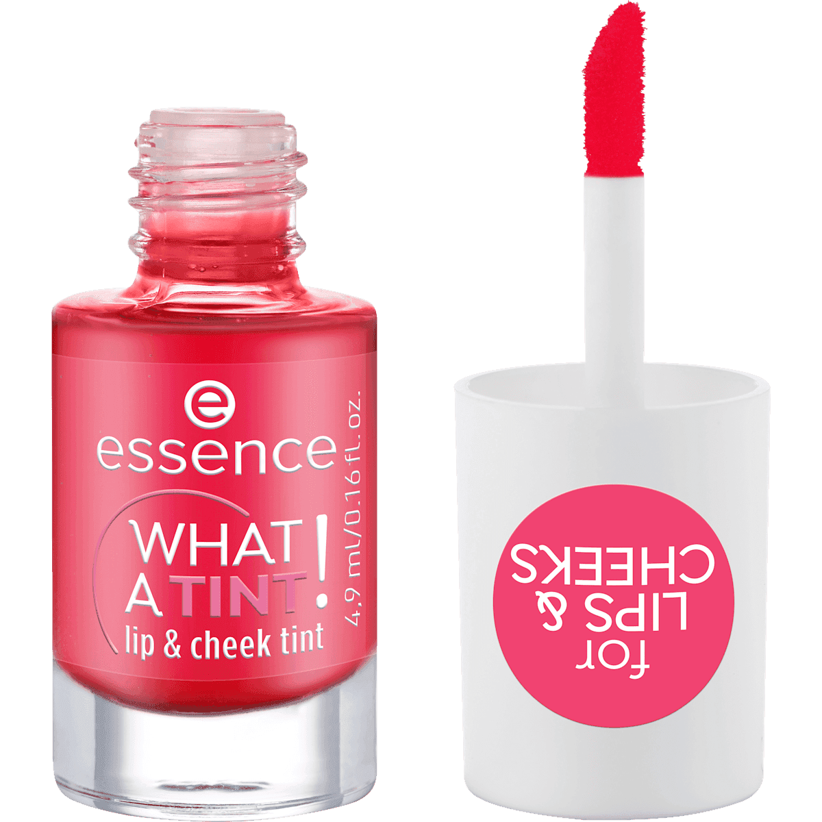 essence Teinte lèvres & joues What A Tint 02 Coral Sunset, 4,9 ml — produit allemand authentique au Maroc
