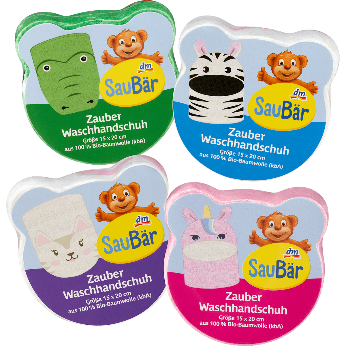 SauBär gant de lavage magique 1 pièce — produit allemand authentique au Maroc