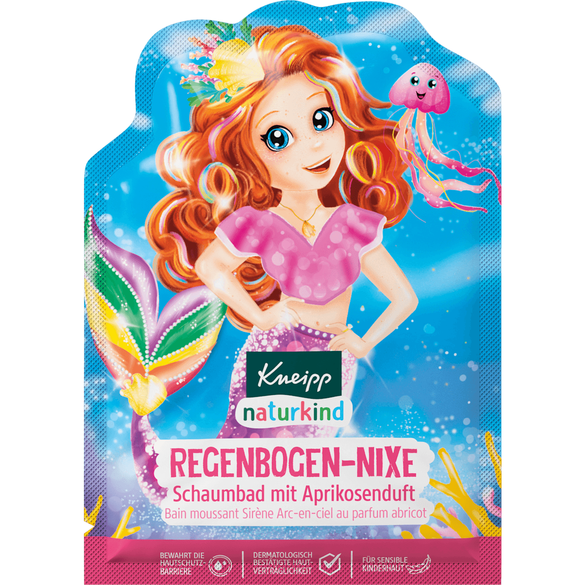 Kneipp Naturkind Bain moussant arc-en-ciel-Nixe, 40 ml — produit allemand authentique au Maroc