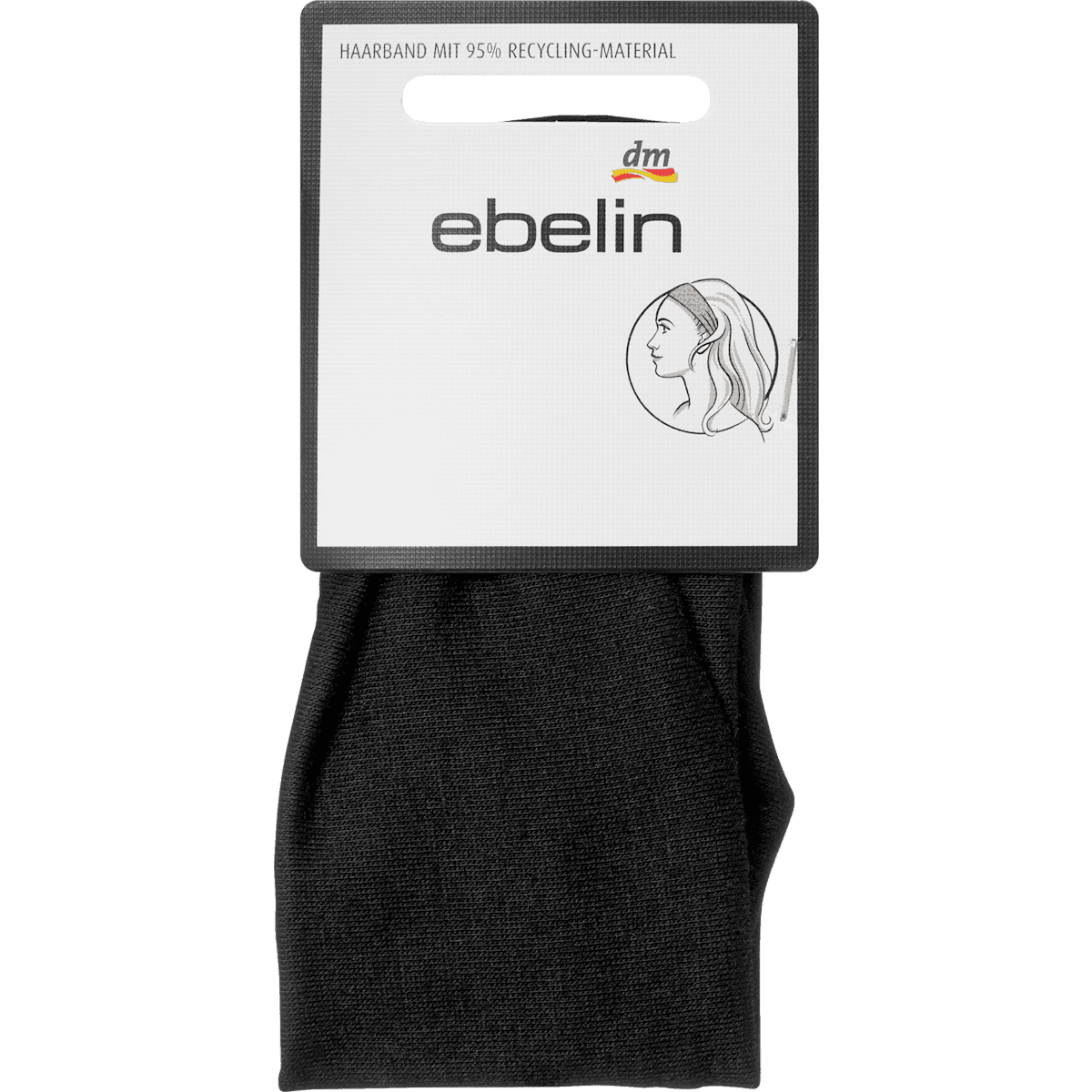 ebelin headband hair black 1 pc — authentic German product in Morocco