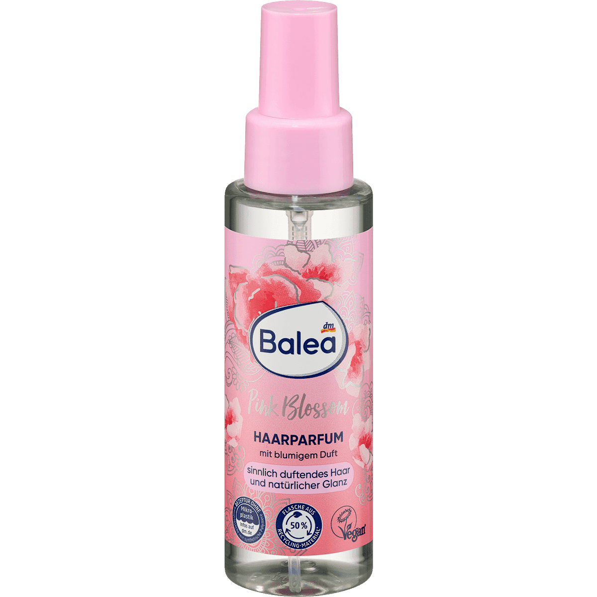 Balea Parfum capillaire Pink Blossom 100 ml — produit allemand authentique au Maroc