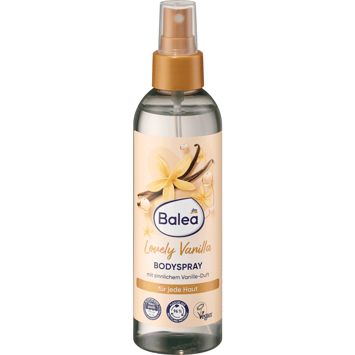 Balea spray corps Lovely Vanilla 200 ml — produit allemand authentique au Maroc