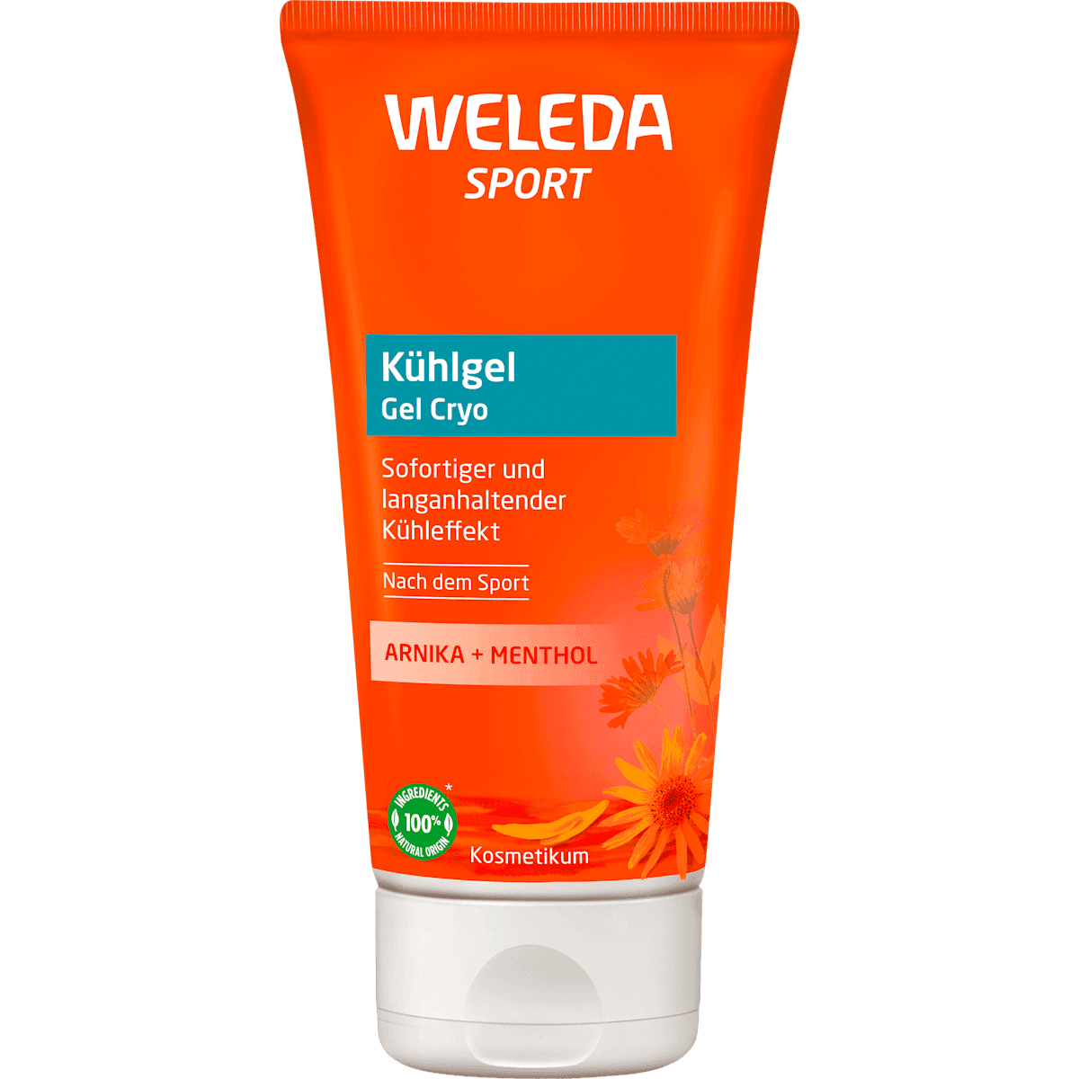 Weleda Gel refreshing Cryo l Sport’arnica & menthol, 100 ml — authentic German product in Morocco