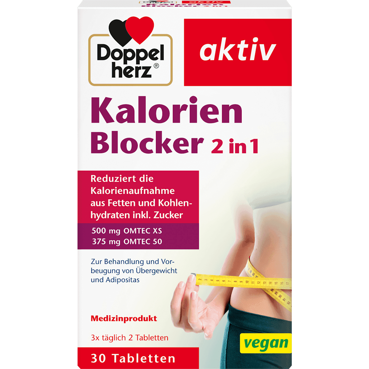 Doppelherz Kalorien Blocker 2in1 comprimés, 30 pièces — produit allemand authentique au Maroc