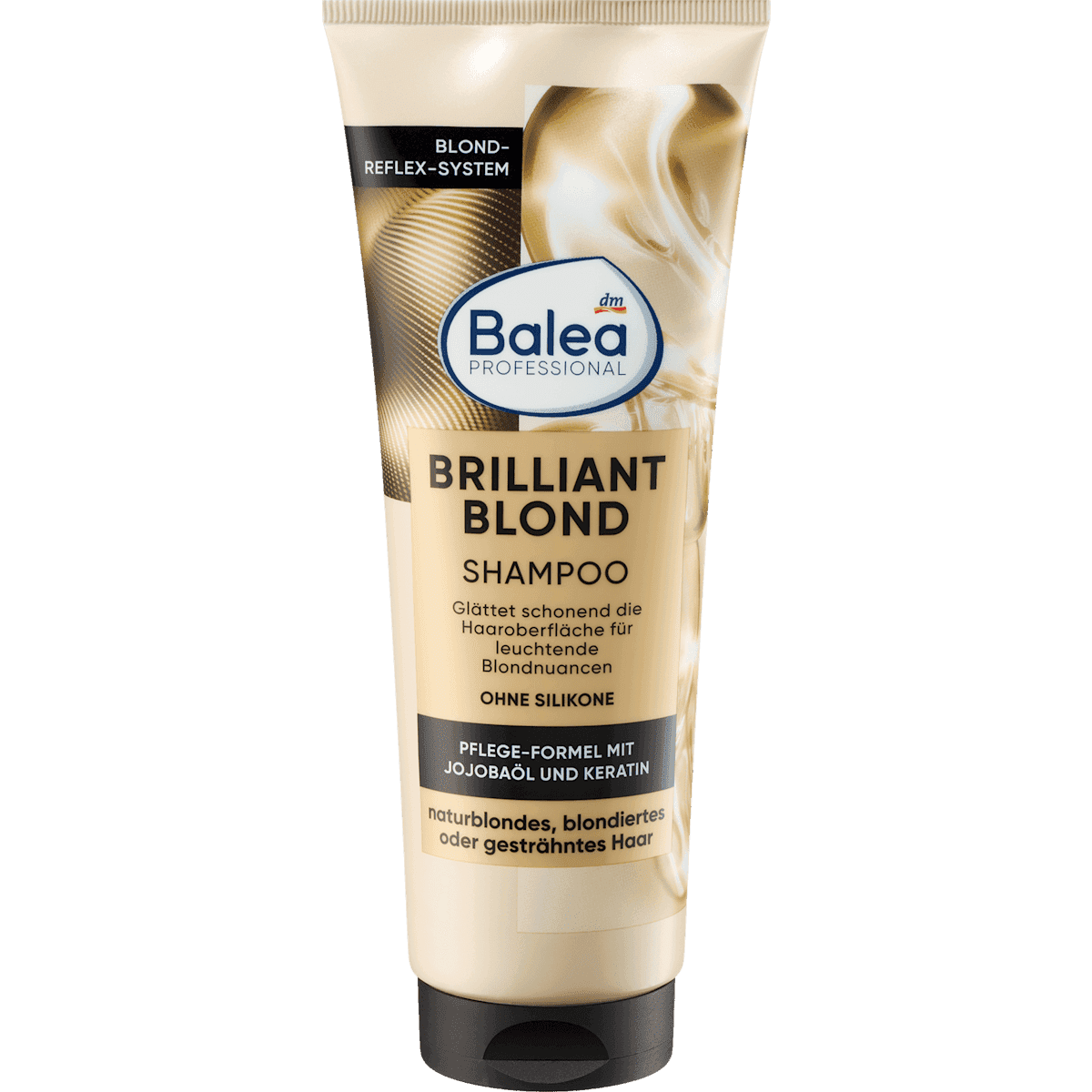 Balea PROFESSIONAL Shampoo Brilliant Blonde 250 ml — authentic German product in Morocco