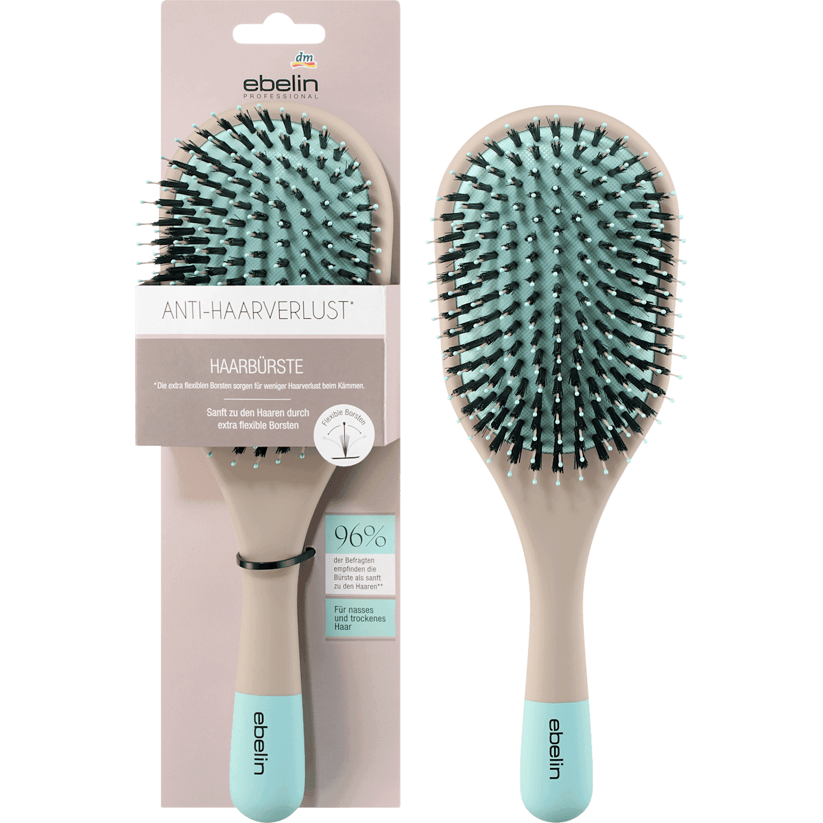 ebelin PROFESSIONAL Brosse à cheveux anti-chute 1 pc — produit allemand authentique au Maroc