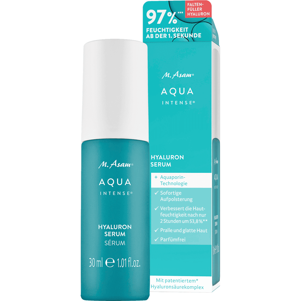 M. Asam Acide hyaluronique Serum Aqua Intense, 30 ml — منتج ألماني أصلي في المغرب