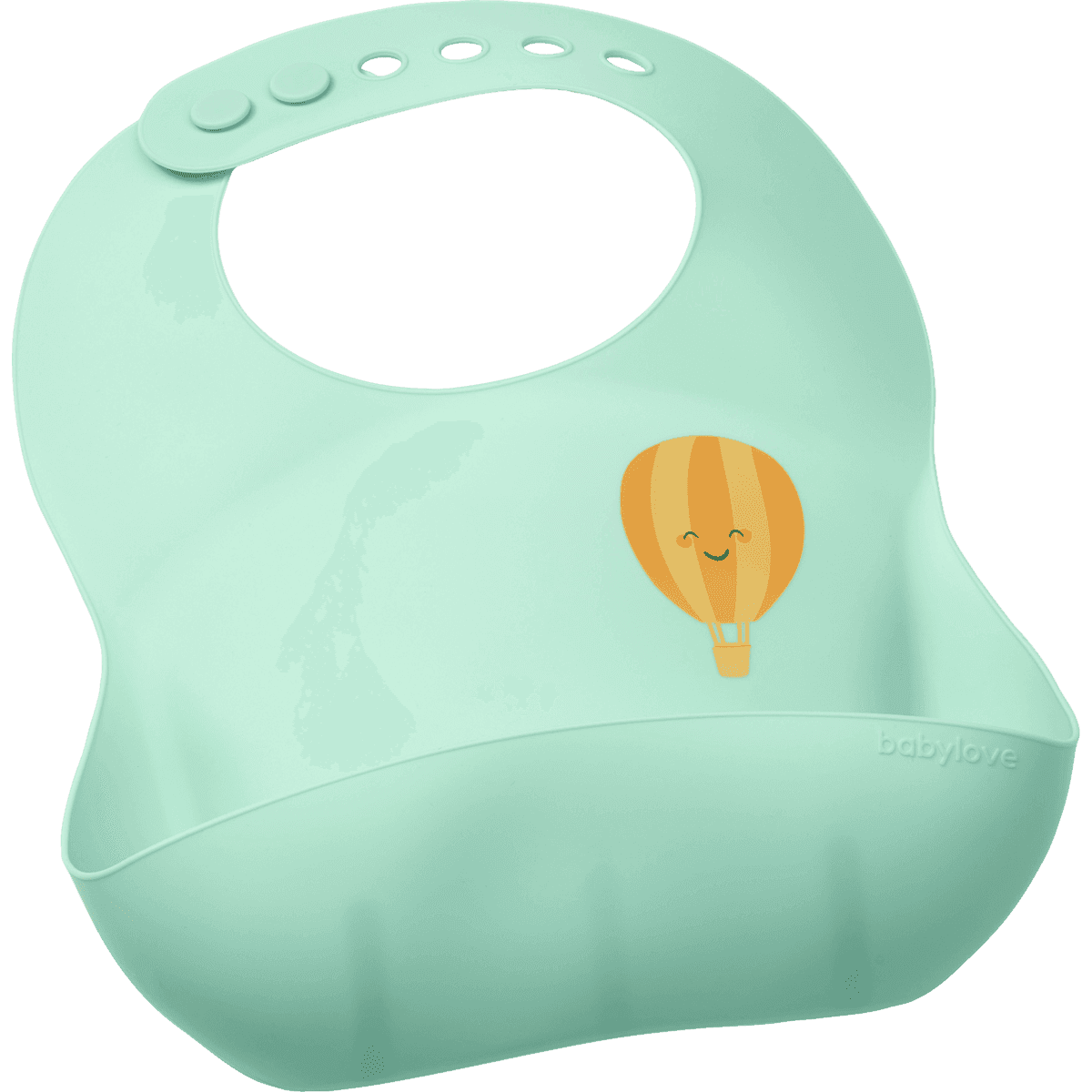 babylove Bavoir silicone, mint, 1 pièce — produit allemand authentique au Maroc
