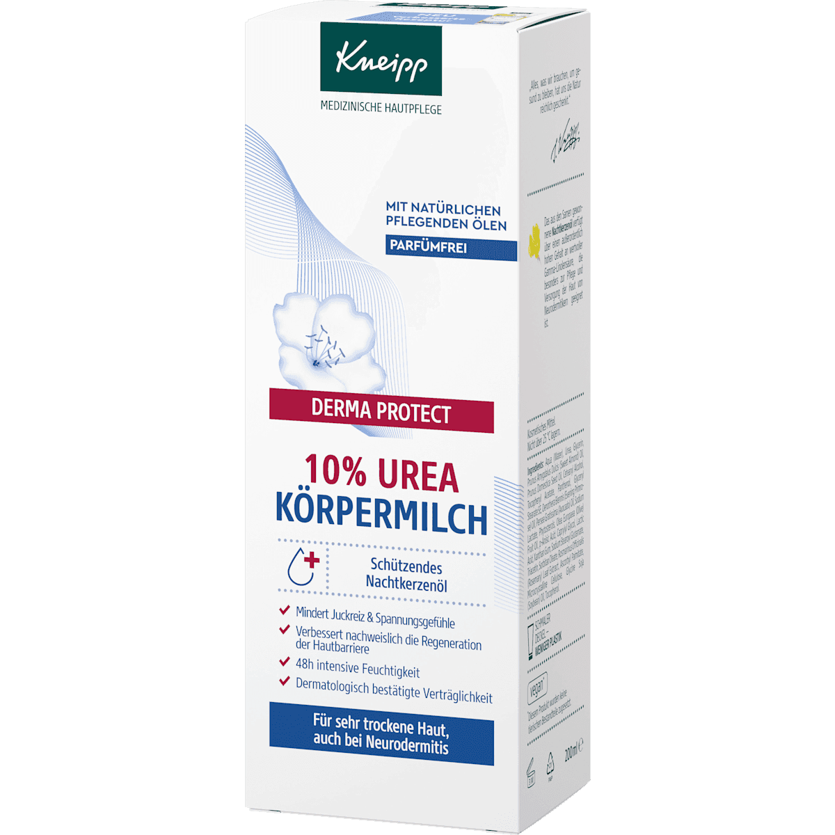 Kneipp Lait corporel Derma Protect Nachtkerze, 200 ml — produit allemand authentique au Maroc