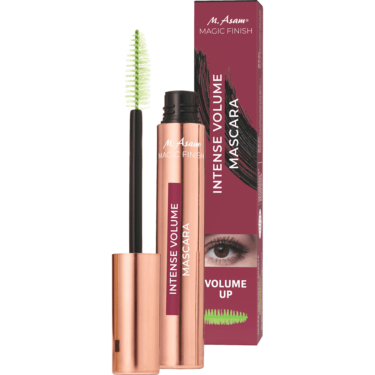 M. Asam Mascara Intense Volume Deep Black, 10 ml — authentic German product in Morocco