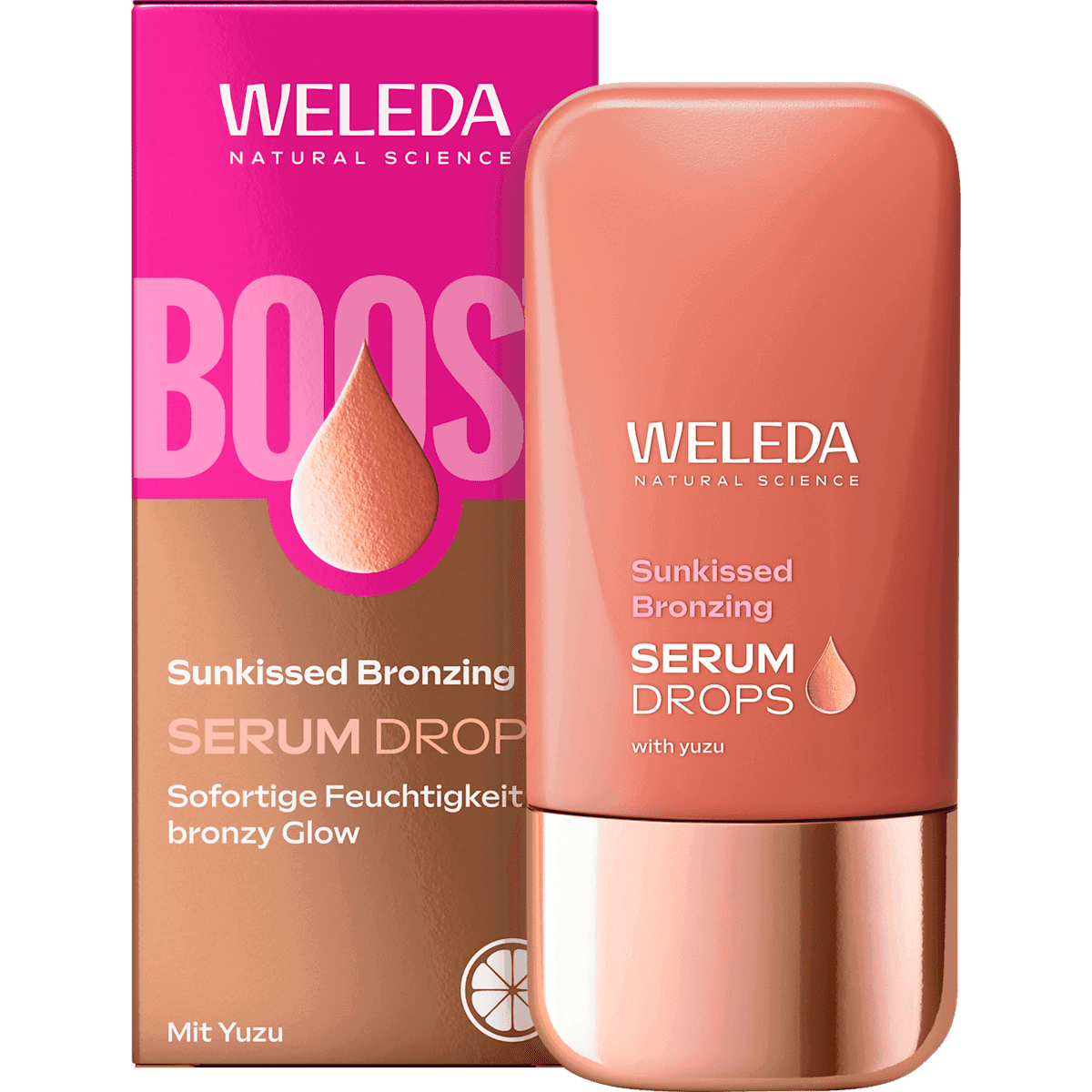 Weleda Sérum visage Drops Bronzing, 30 ml — produit allemand authentique au Maroc