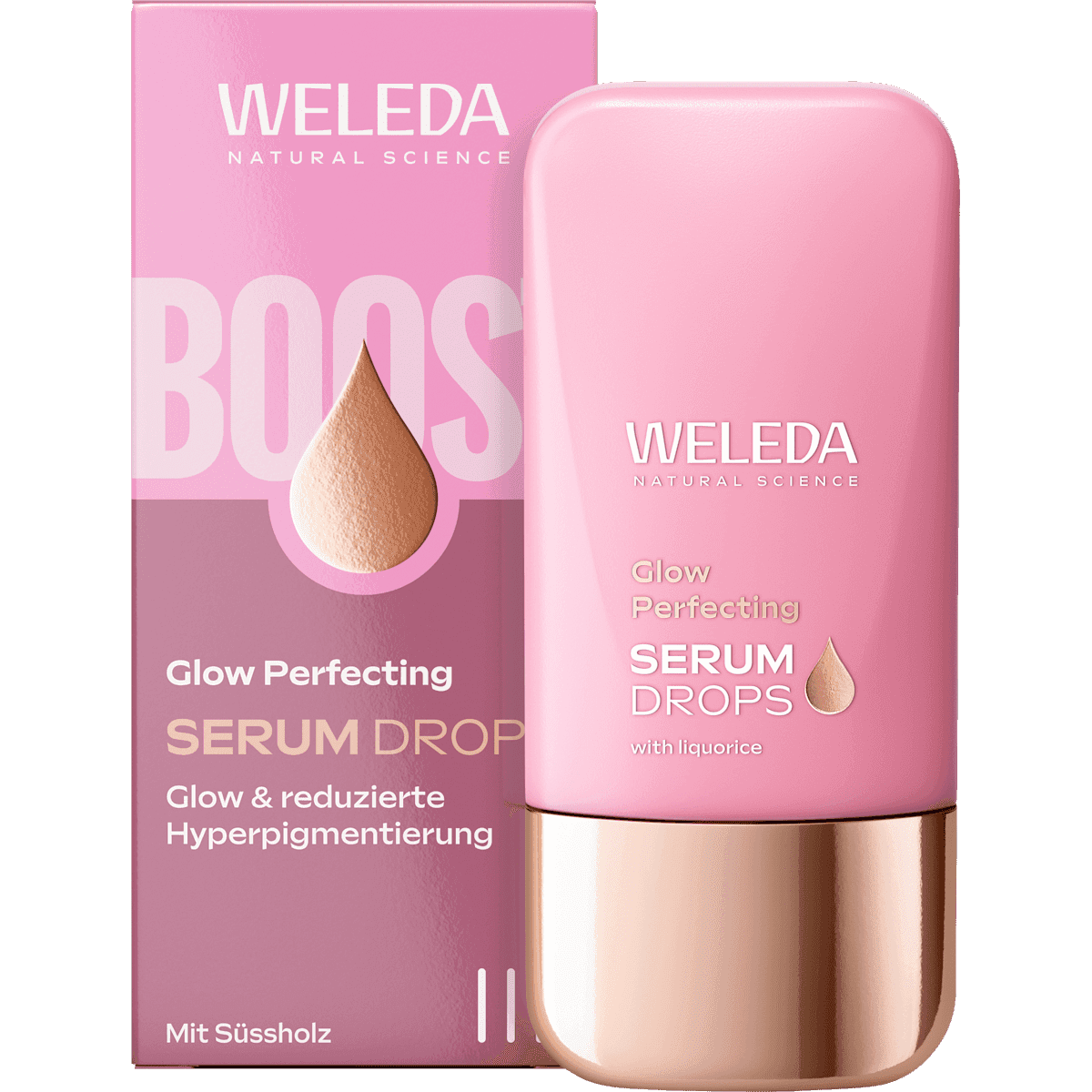 Weleda Sérum visage Drops Glow, 30 ml — produit allemand authentique au Maroc