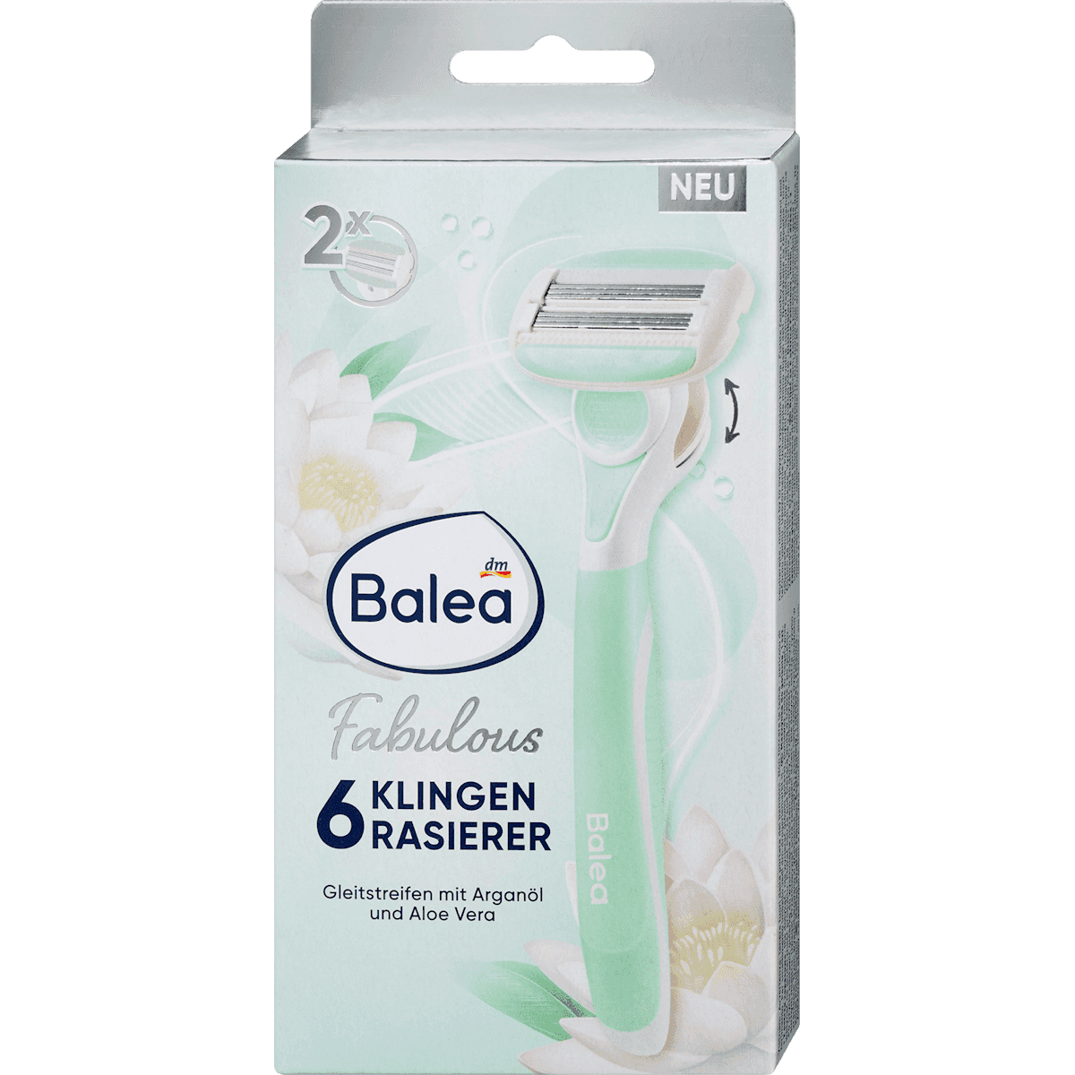 Balea Rasierer 6-Klingen Fabulous, 1 pièce — منتج ألماني أصلي في المغرب