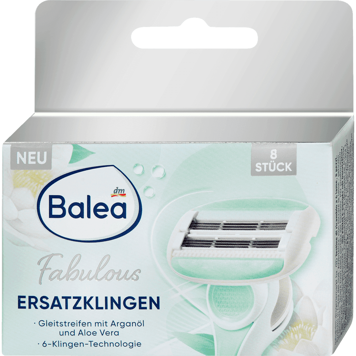 Balea Lames de rasoir Fabulous 8 pièces — منتج ألماني أصلي في المغرب
