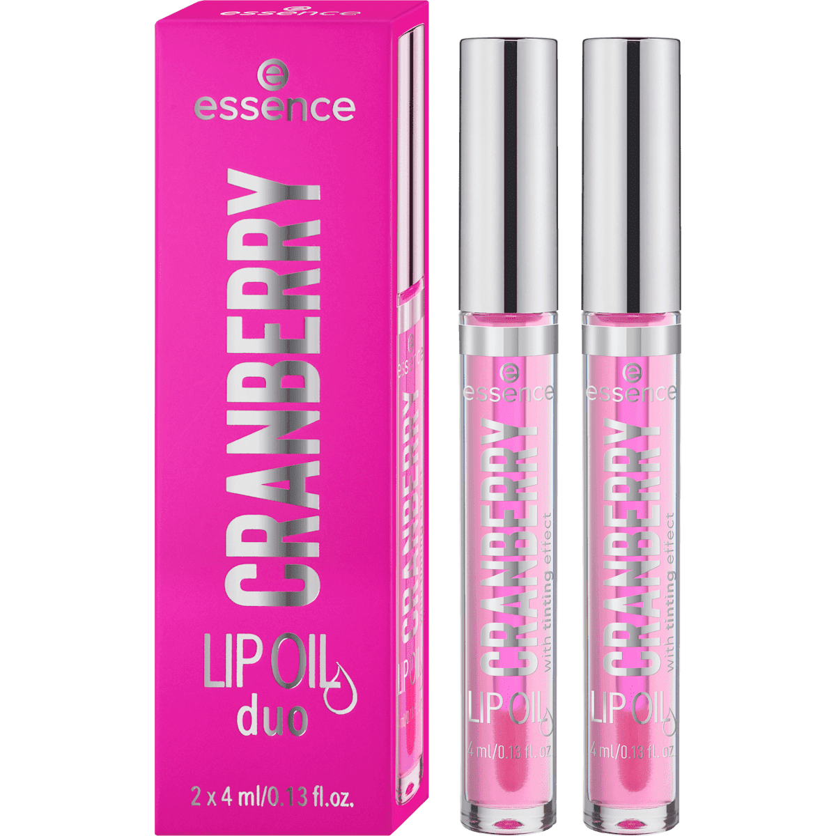 essence Coffret huile à lèvres Duo Cranberry 2 pièces — produit allemand authentique au Maroc