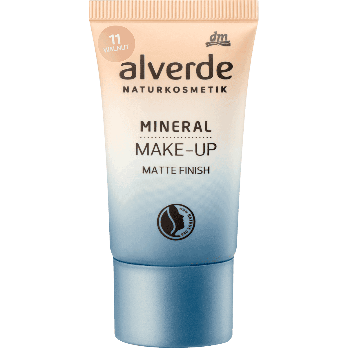 alverde NATURKOSMETIK Fond de teint Mineral 11 Walnut, 30 ml — منتج ألماني أصلي في المغرب