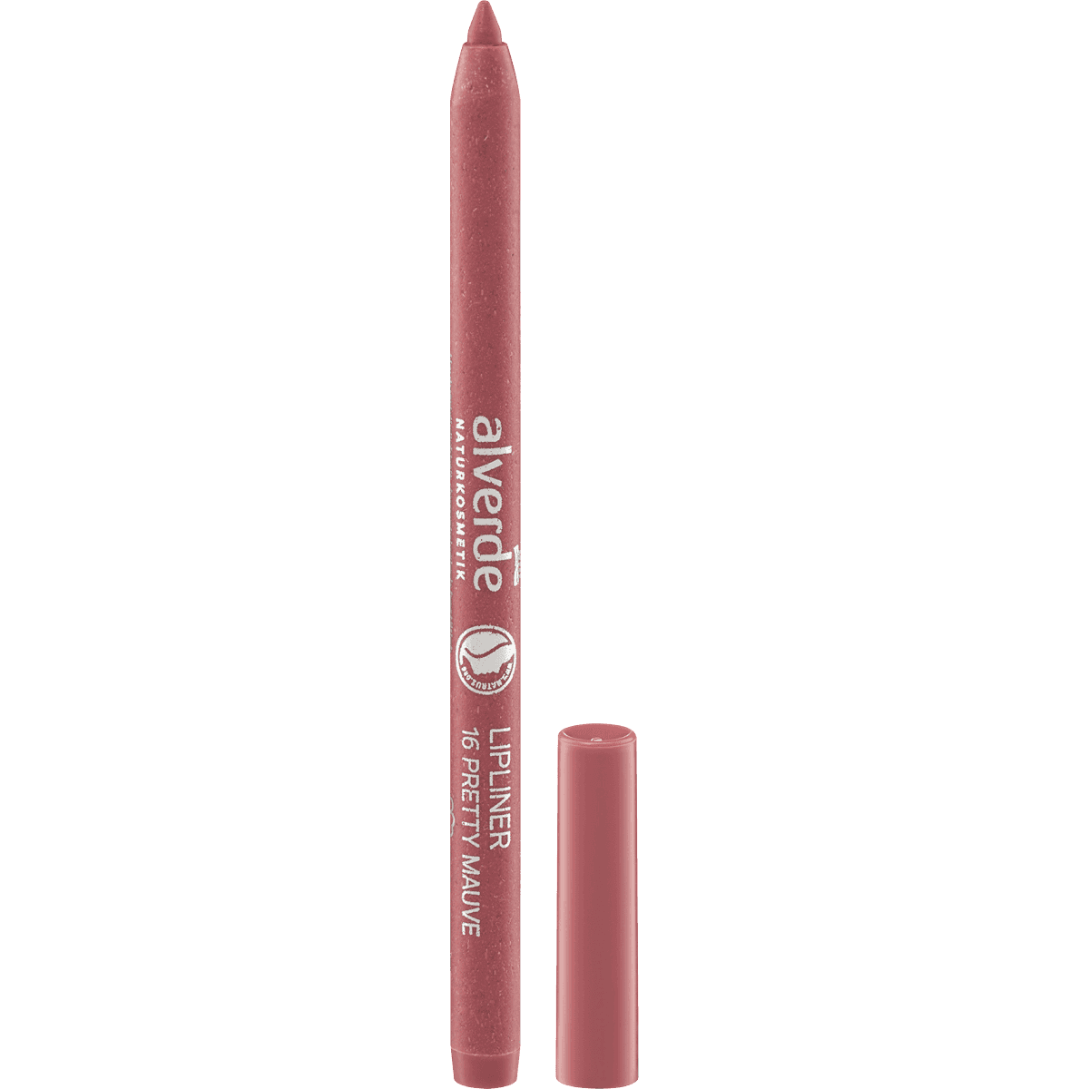 alverde NATURKOSMETIK Crayon à lèvres 16 Pretty Mauve, 1,2 g — produit allemand authentique au Maroc