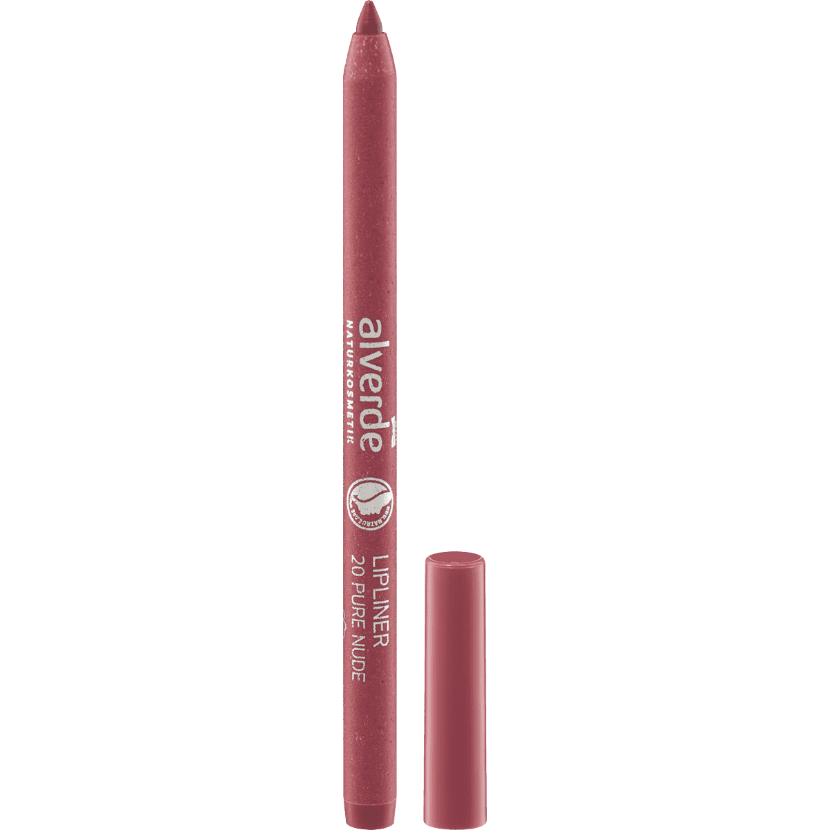 alverde NATURKOSMETIK crayon à lèvres 20 Pure Nude 1,2 g — produit allemand authentique au Maroc