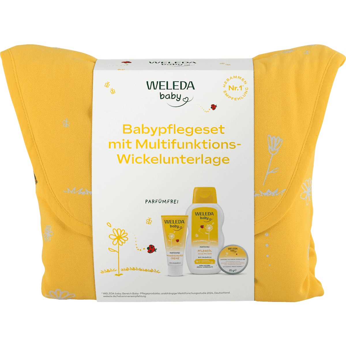 Weleda Coffret cadeau soins bébé 4 pièces, 1 pièce — produit allemand authentique au Maroc