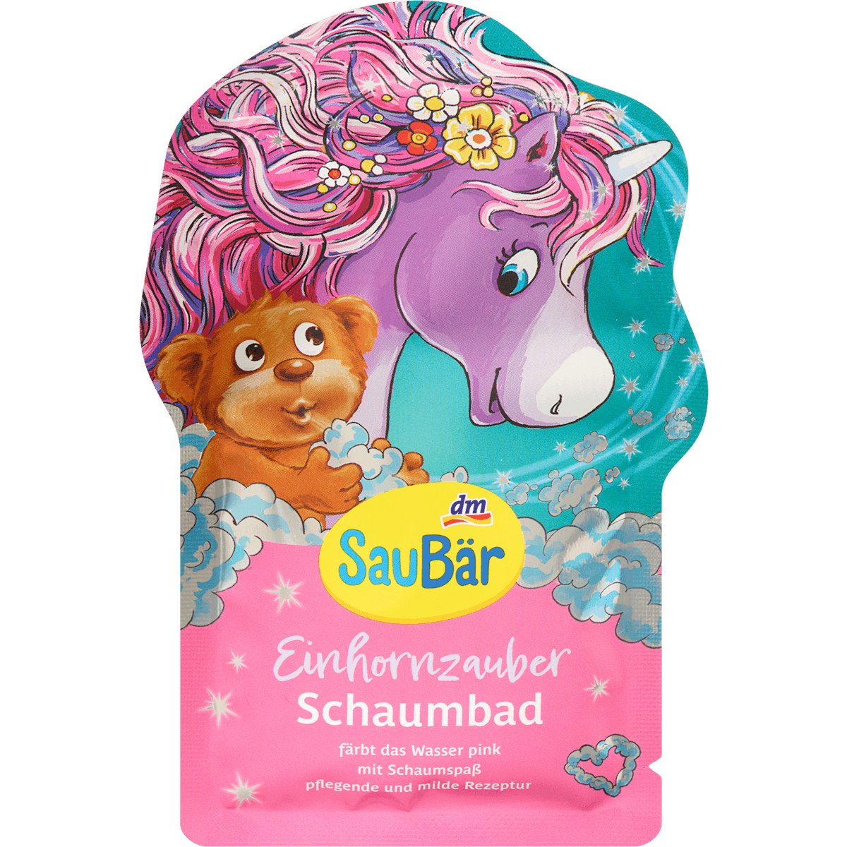 SauBär Bain moussant Einhornzauber 40 ml — منتج ألماني أصلي في المغرب