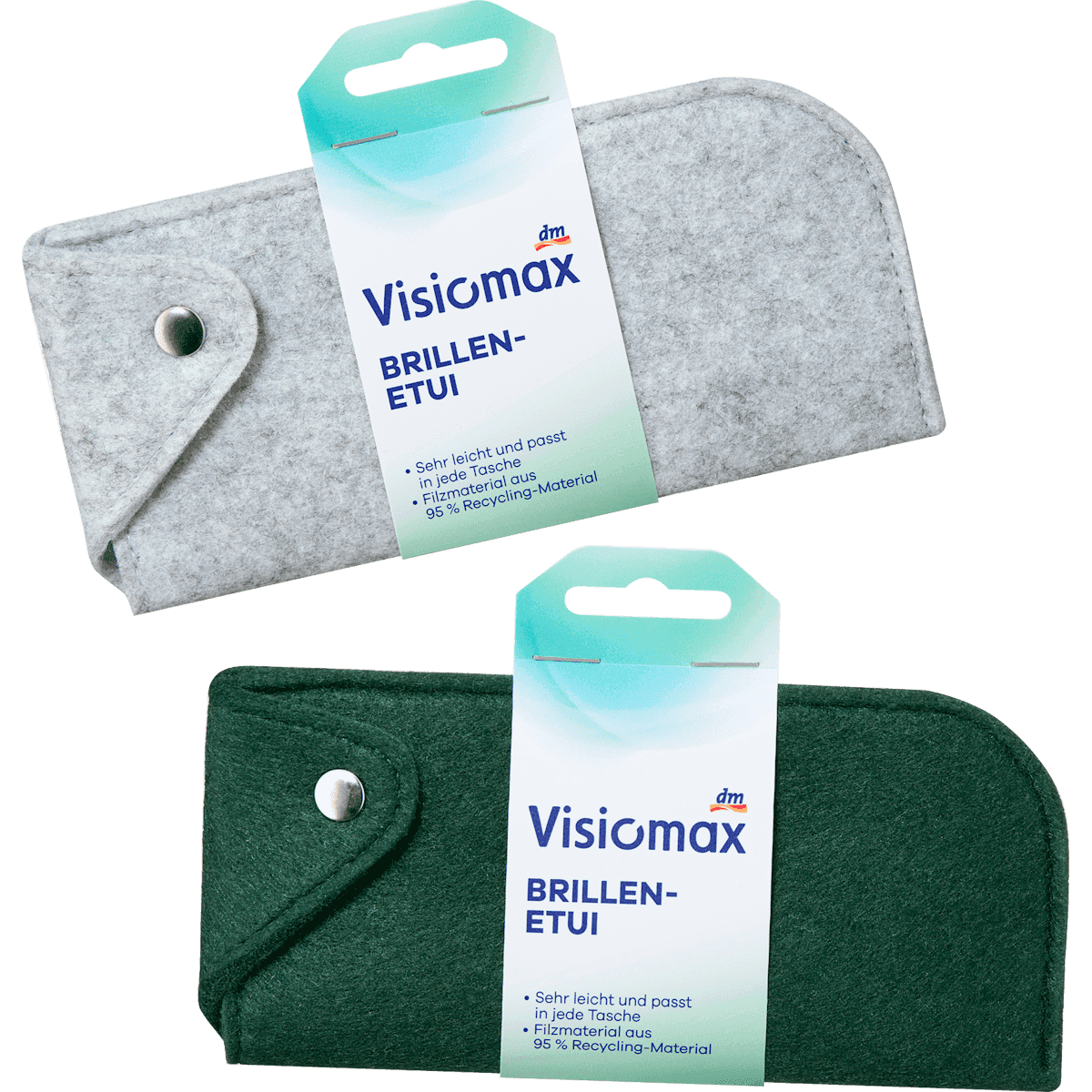 Visiomax Étui à lunettes en feutre 1 pièce — produit allemand authentique au Maroc