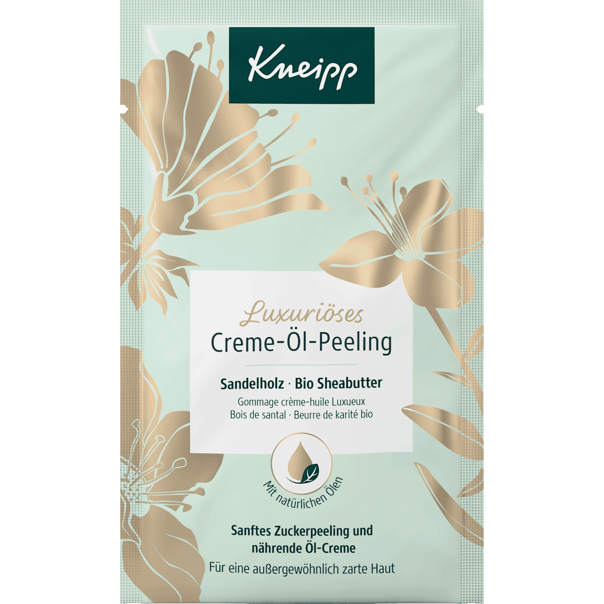 Kneipp Crème-huile-Gommage Luxueux, 40 ml — produit allemand authentique au Maroc
