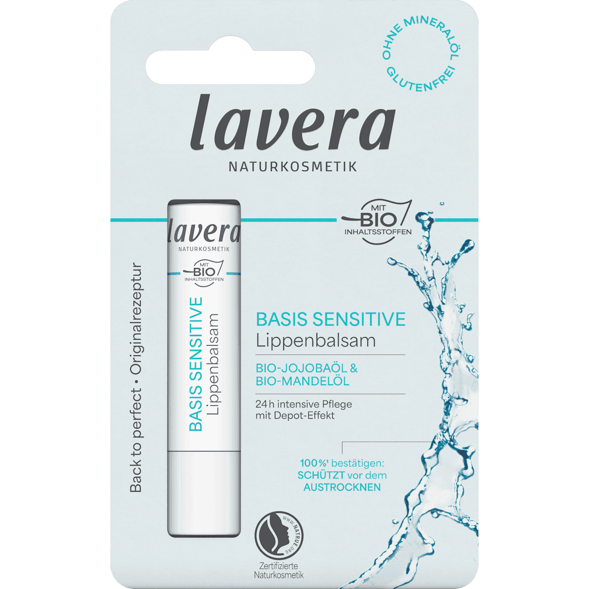 lavera NATURKOSMETIK Baume à lèvres Basis Sensitiv, 4,5 g — منتج ألماني أصلي في المغرب
