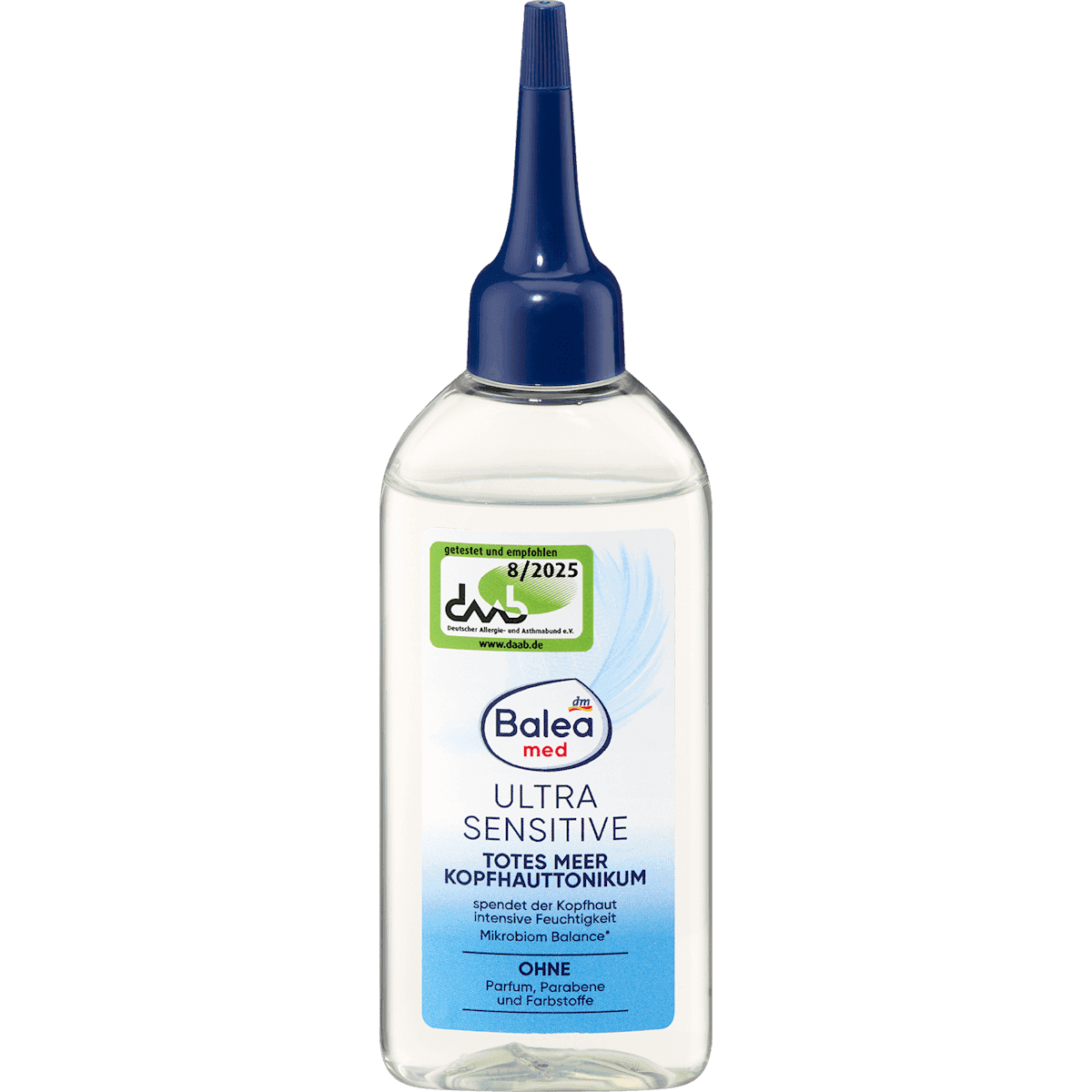 Balea med Tonique cuir chevelu Ultra sensitive Mer Morte 100 ml — produit allemand authentique au Maroc