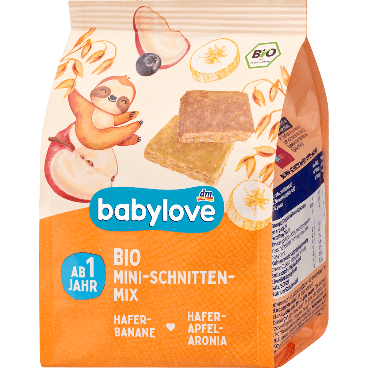 babylove barres with fruits mini-mix (8 x 15g) from 1 years, 120 g — authentic German product in Morocco