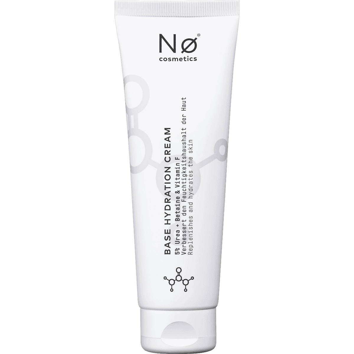 NØ cosmetics Crème visage Base Hydration, 125 ml — produit allemand authentique au Maroc